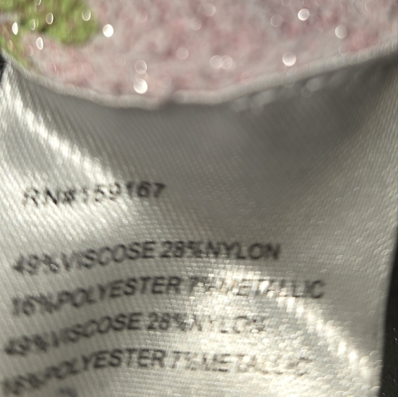 Milly Knit Chevron Zig Zag Midi Dress Multicolor Metallic – Size S - Picture 12 of 15